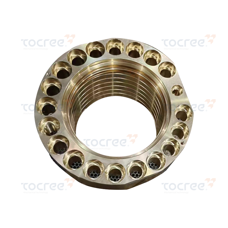 صمولة نحاسية ذات شكل خاص