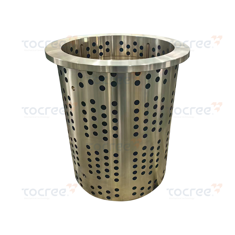 جلبة نحاسية ذاتية التشحيم مدمجة بالجرافيت