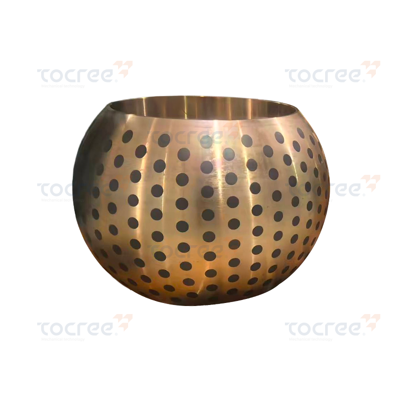 جلبة نحاسية كروية ذاتية التشحيم مدمجة بالجرافين