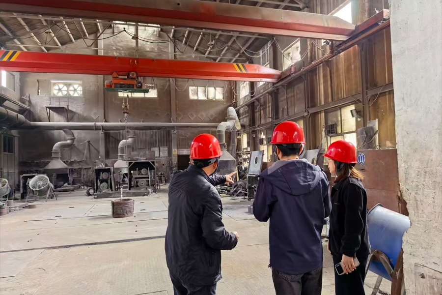 Tocree Machinery – التدقيق في الموقع من قبل عميل علم المعادن